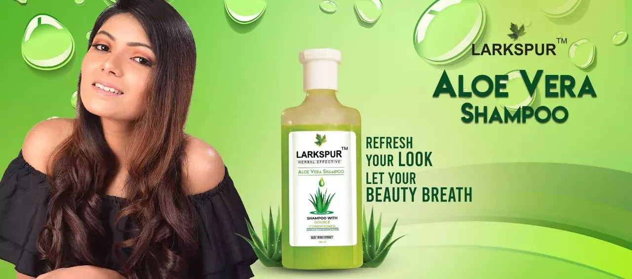 Larkspur Aloe Vera Shampoo