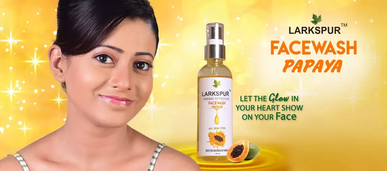 Larkspur Papaya Facewash