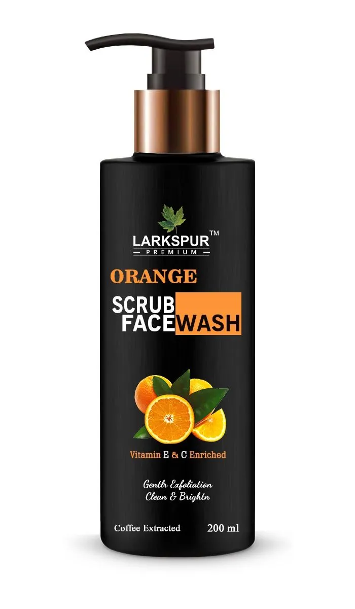 Orange Scrub Facewash